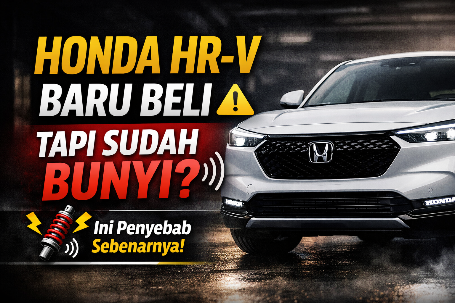Honda HR-V Baru Beli Tapi Sudah Bunyi-Bunyian? Ini yang Sebenarnya Terjadi
