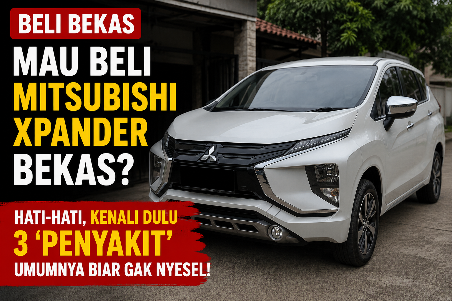 Mau Beli Mitsubishi Xpander Bekas? Hati-Hati, Kenali Dulu 3 'Penyakit' Umumnya Biar Gak Nyesel!